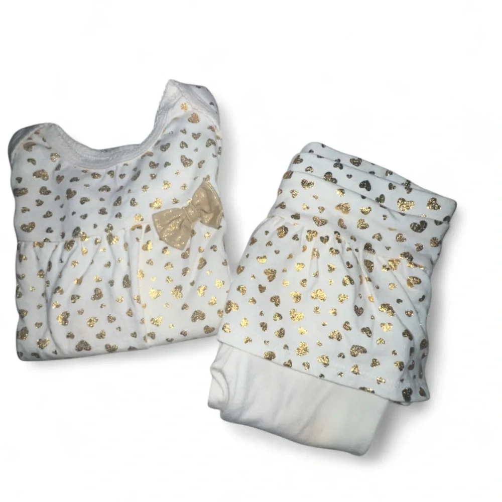 Garanimals Gold and White Diaper Cover Set